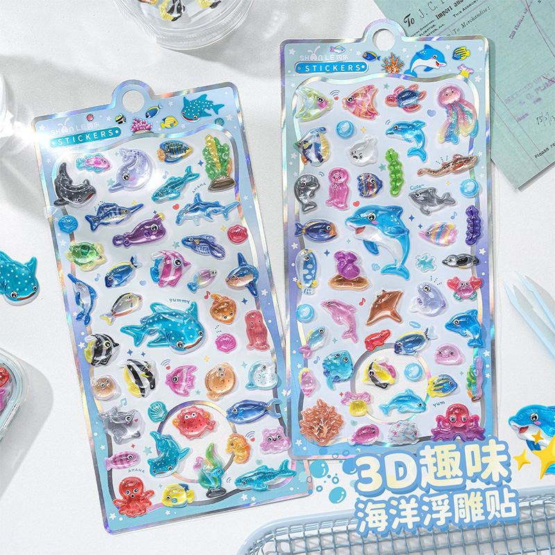 Japanese Lifestyle Gifts - Japanese Style Cartoon Marine Life 3D
