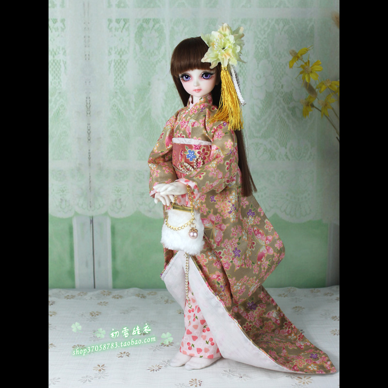Japanese For Lifestyle - 1/4 1/3 BJD Japanese Kimono Yukata