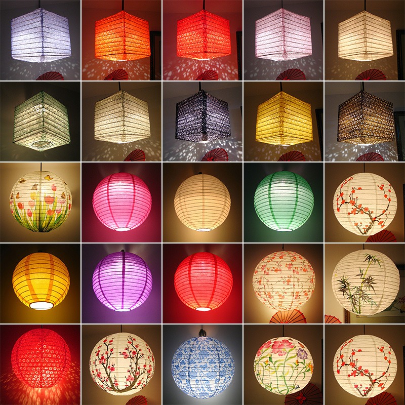 Japanese 30cm Printed Flower R - Japanese Lantern Paper 评论和价格