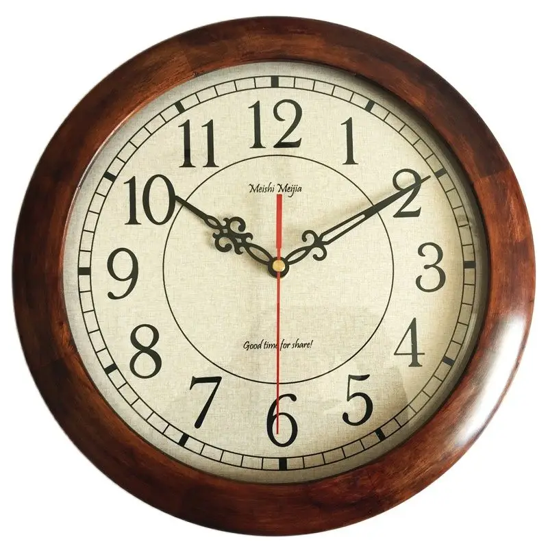 Japanese Style Wall Clock Vint - Japanese Lifestyle Gifts 评论和价格