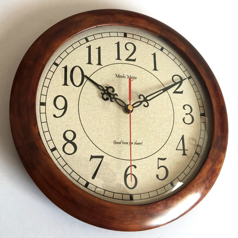 Japanese Style Wall Clock Vint - Japanese Lifestyle Gifts 评论和价格