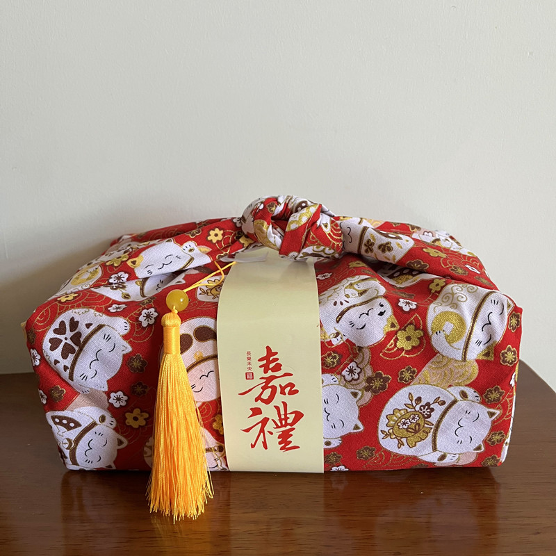 Japanese Style Lunch Box Bento - Furoshiki Wrap Cloth 评论和价格