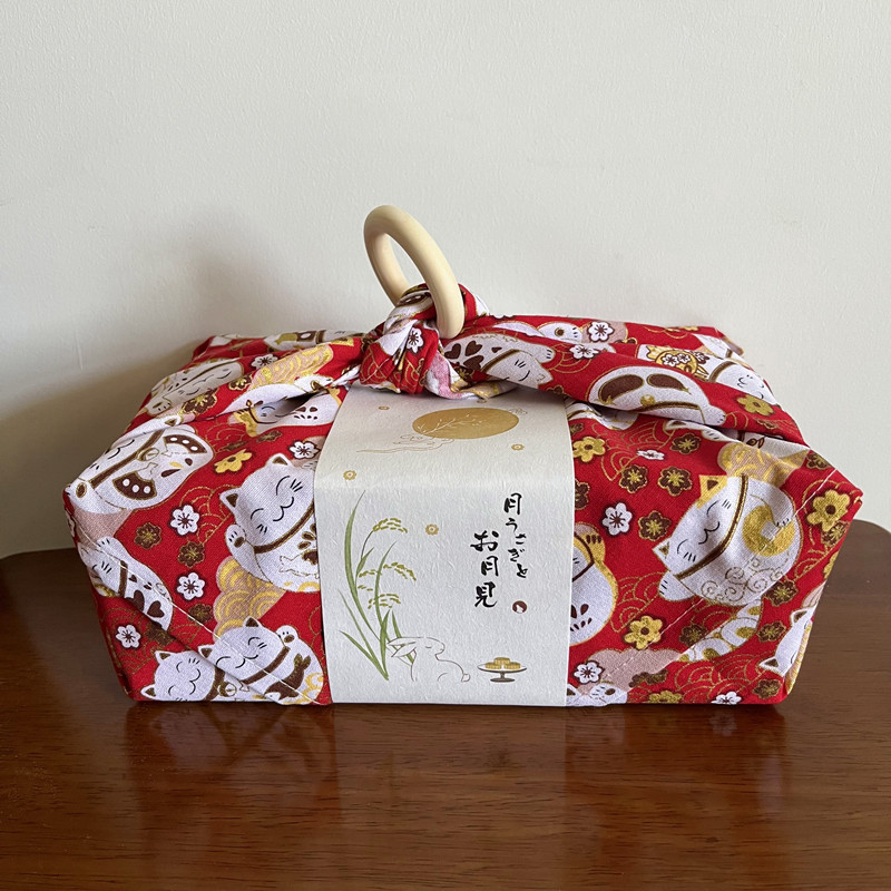 Japanese Style Lunch Box Bento - Furoshiki Wrap Cloth 评论和价格