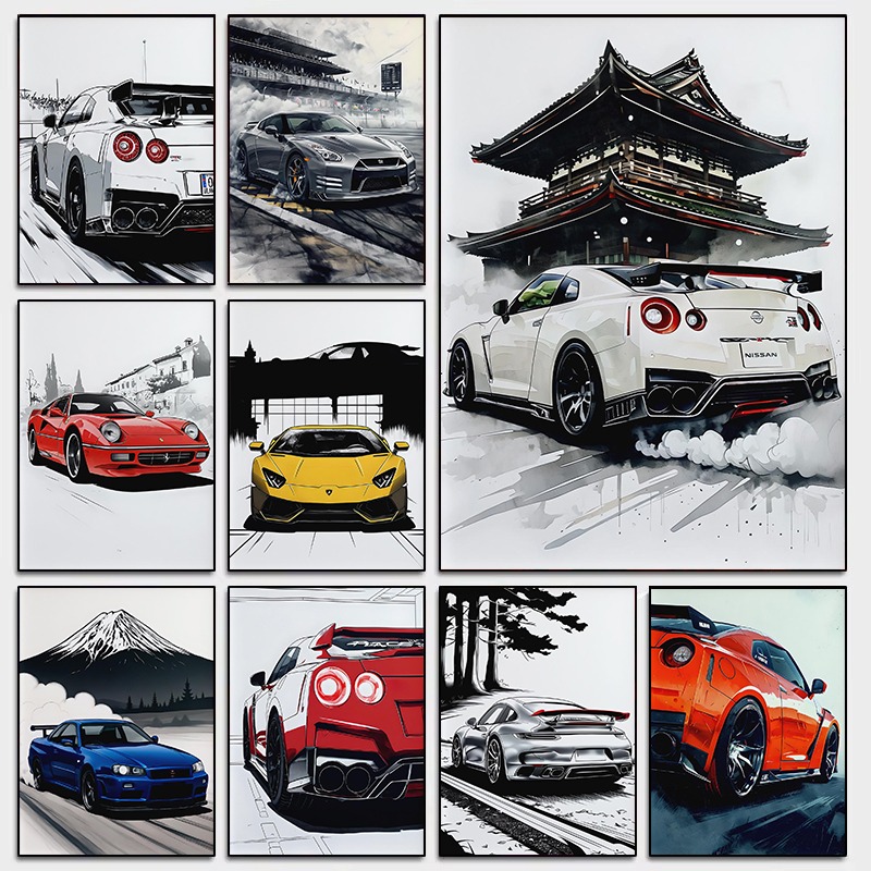 Japanese Style Supercar Wall A - Japanese Car Lifestyle 评论和价格